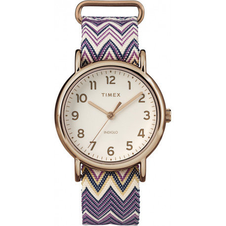 Жіночий годинник Timex WEEKENDER Chevron Tx2r59000