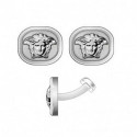 Запонки Versace Silver TV Shape With Medusa 3D Vrhmm7t66a0000000