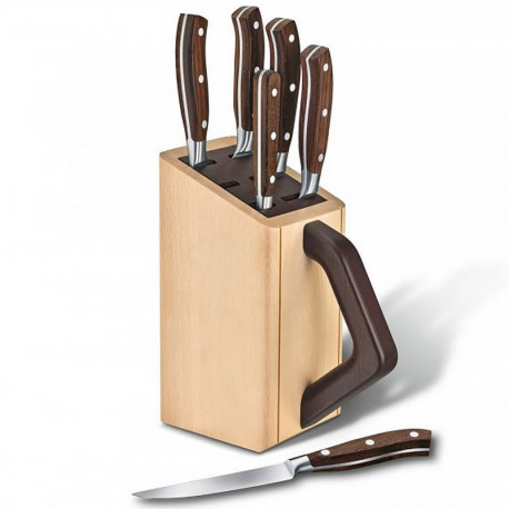 Кухонний набір Victorinox Grand Maitre Wood Cutlery Block 7.7240.6