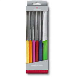 Кухонний набір Victorinox SwissClassic Tomato & Sausage Set 6 ножів 6.7839.6G