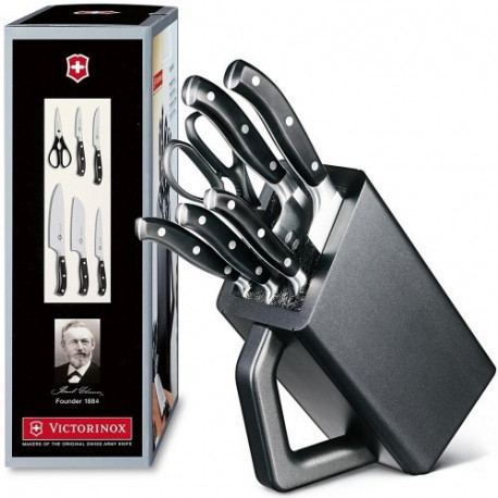 Кухонний набір Victorinox Grand Maitre Cutlery Block 7.7243.6