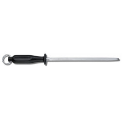 Точило Kitchen 25 см круг medium з чорн. ручкою Victorinox 7.8303