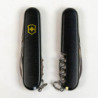 Складаний ніж Victorinox SPARTAN MAT чорний матовий лак з жовт.лого 1.3603.3.M0008p