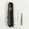 Складаний ніж Victorinox SPARTAN MAT чорний матовий лак з жовт.лого 1.3603.3.M0008p