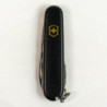 Складаний ніж Victorinox SPARTAN MAT чорний матовий лак з жовт.лого 1.3603.3.M0008p