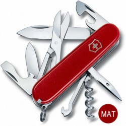 Складаний ніж Victorinox CLIMBER MAT червоний матовий лак 1.3703.M0007p