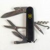 Складаний ніж Victorinox CLIMBER MAT чорний матовий лак з жовт.лого 1.3703.3.M0008p