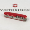 Складной нож Victorinox CLIMBER MAT красный матовый лак с желт.лого 1.3703.M0008p