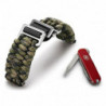 Ремінець INOX паракорд + ніж Victorinox V.60023