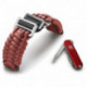 Ремешок INOX паракорд + нож Victorinox V.60024