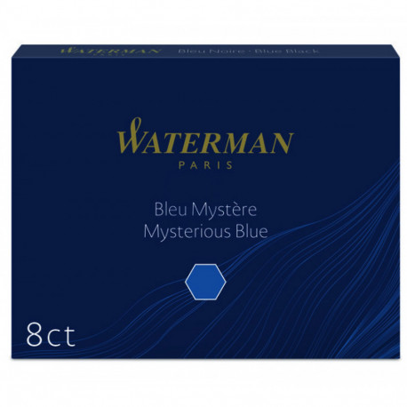 Картриджи Waterman т.син. /8шт 52 007