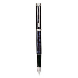 Перьевая ручка Waterman Harmonie Blue/Grey CT FP F 12 103