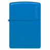 Зажигалка Zippo Classic Sky Blue Matte Zippo Logo 48628 ZL