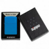 Зажигалка Zippo Classic Sky Blue Matte Zippo Logo 48628 ZL