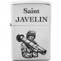 Запальничка Zippo Classic Saint Javelin Satin Chrome 205 J
