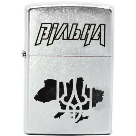 Зажигалка Zippo Classic Вільна Street Chrome 207 V