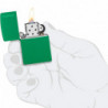 Зажигалка Zippo Classic Grass Green Matte 48629