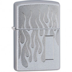 Запальничка Zippo Classic Zippo Logo Design Satin Chrome Zp29910