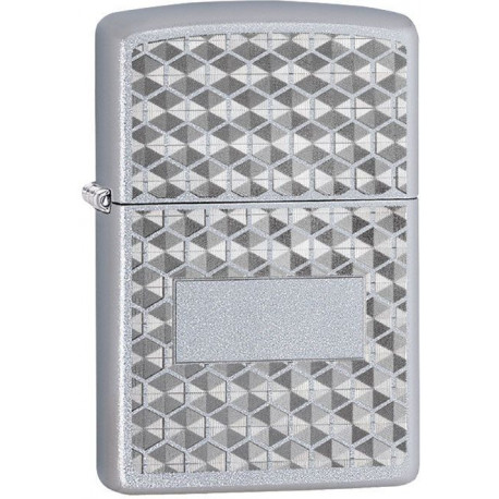 Запальничка Zippo Classic Honeycomb Design Satin Chrome Zp29911