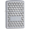 Запальничка Zippo Classic Honeycomb Design Satin Chrome Zp29911