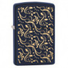 Запальничка Zippo Classic Filigree Design Navy Matte Zp29926