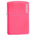 Запальничка Zippo Classic Neon Pink w/Zippo Logo Zp28886zl
