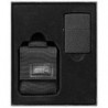 Запальничка Zippo Classic Black Cracle з черн. чохлом Zp49402