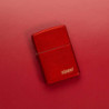 Зажигалка Zippo Classic Metallic Red Zippo Logo Zp49475zl