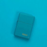 Запальничка Zippo Classic Flat Turquoise Zippo Logo Zp49454zl