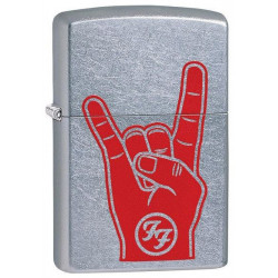 Запальничка Zippo Classic Foo Fighter Street Chrome Zp29476
