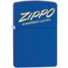 Зажигалка Zippo Classic PF20 Zippo Script Design Royal Matte Zp49223
