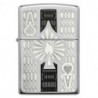 Зажигалка Zippo Classic Ace High Polish Chrome Zp24196