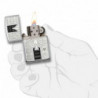Зажигалка Zippo Classic Ace High Polish Chrome Zp24196