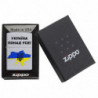 Запальничка Zippo Classic Satin Chrome Україна понад усе! Zp205u