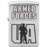 Запальничка Zippo Classic Аrmed Forces Street Chrome Zp207afu