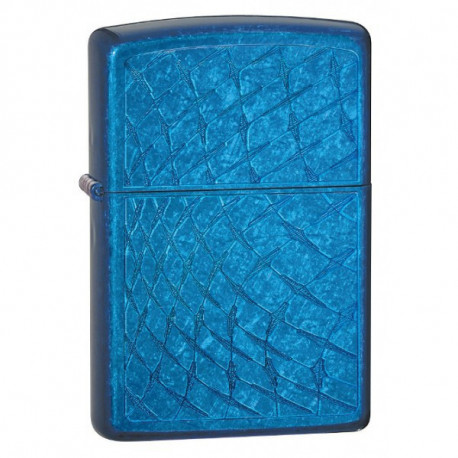 Запальничка Zippo Classic Iced Diamond Plate Cerulean Zp28341