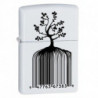 Запальничка Zippo Classic Identity Tree Barcode White Matte Zp28296