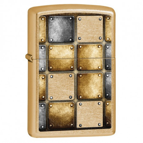 Зажигалка Zippo Classic Metal Design Gold Dust Zp28539