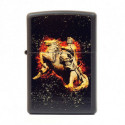 Запальничка Zippo Classic Flaming Cossack Black Matte Zp218fc