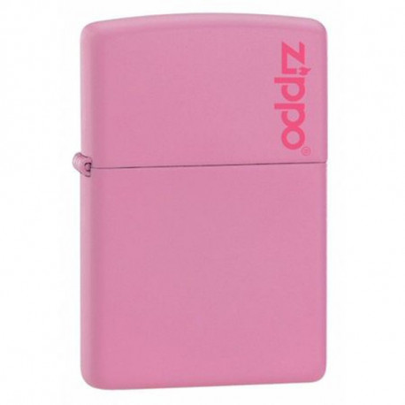 Зажигалка Zippo Classic w/Zippo Logo Pink Matte Zp238zl