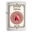 Зажигалка Zippo Classic Trading Cards Brushed Chrome Zp28831