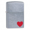 Зажигалка Zippo Classic Love Street Chrome Zp29060