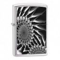 Запальничка Zippo Classic Metal Abstract Brushed Chrome Zp29061