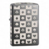Запальничка Zippo Classic Playing Card Suits Black Ice Zp29082