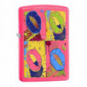 Запальничка Zippo Classic Pop Lips Neon Pink Zp29086