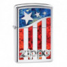 Зажигалка Zippo Classic US Flag High Polish Chrome Zp29095