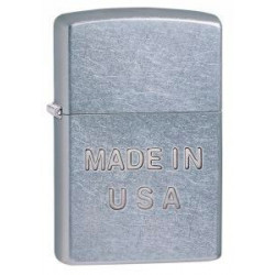 Запальничка Zippo Classic Made In USA Embossed Street Chrome Zp28491