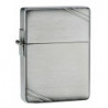 Запальничка Zippo Replica Vintage Brushed Chrome with Slashes Zp1935