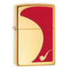 Зажигалка для трубки Zippo Pipe Red High Polish Brass Zp28322