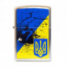 Запальничка Zippo Classic Ukraine Soccer Flag Street Chrome Zp207usf
